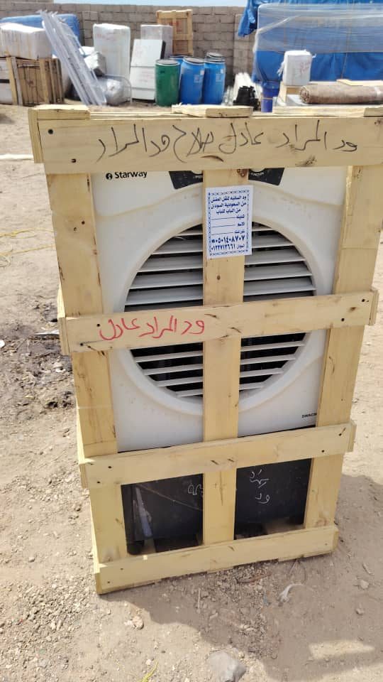 لقطة من شغل ود السانيه قبل الشحن